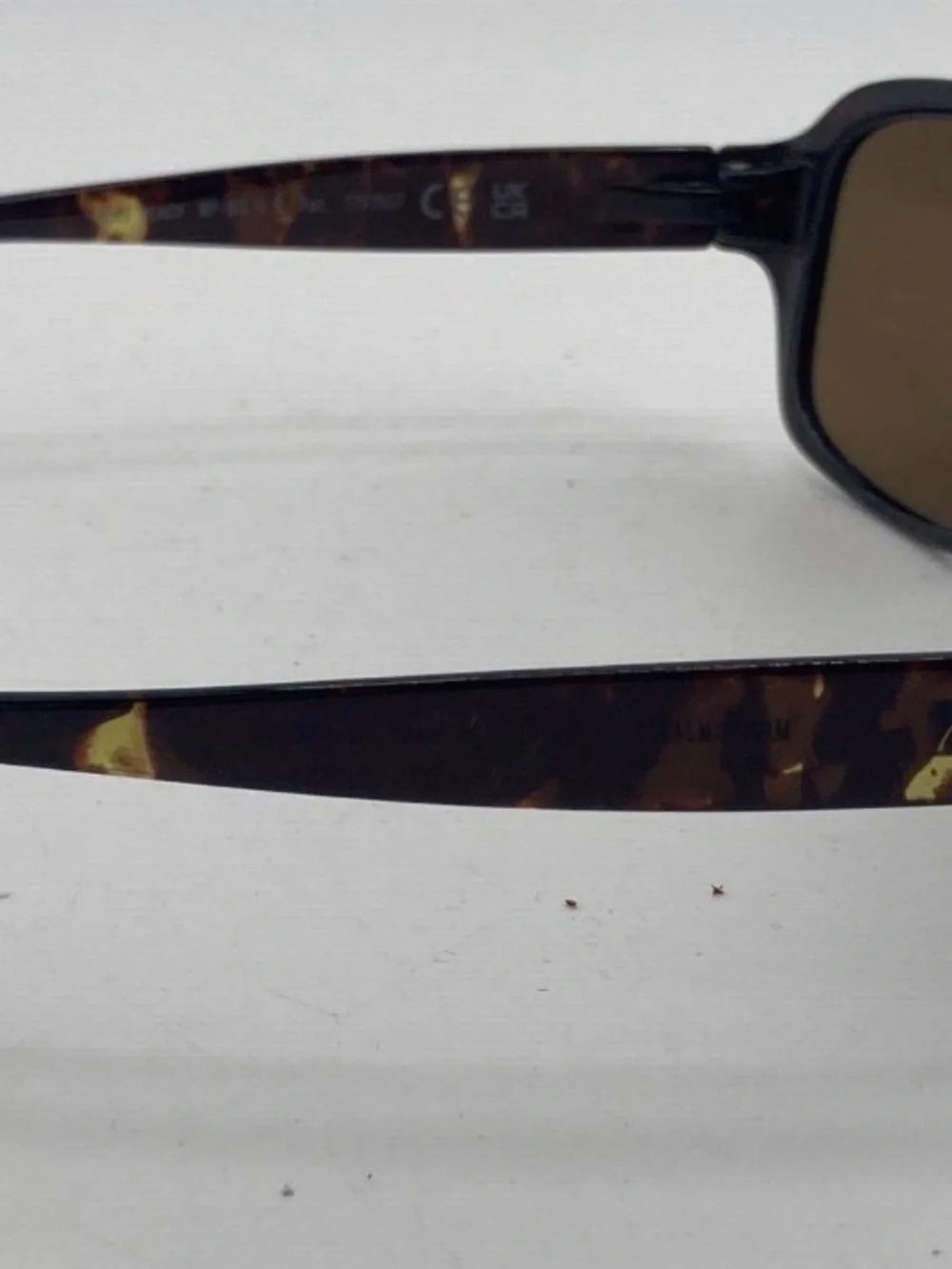 Maui Jim Black Frame Sunglasses with Brown Lenses